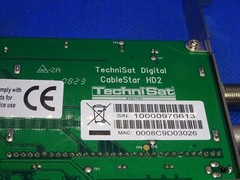 TECHNISAT DIGITAL CABLE STAR HD 2 PCI TV CARD #GK7100
