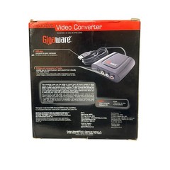 Gigaware VHS to DVD Converter USB Video Capture MP3 CS NEW OLD STOCK