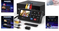 VHS to Digital Converter, Video to Digital Recorder with Remote, Compatible w…