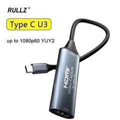 USB 3.0 Video Capture Card 4K HDMI To TYPE C Game Grabber Record Live Streaming