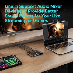 HDR VRR Capture Card 1080P 120fps 4K 60fps