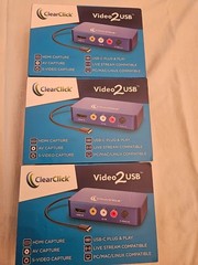 3-Clearclick HD 4K video capture and Live Streaming (HDMI/S-Video/AV capture)