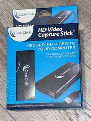 ClearClick HD Capture Stick-Record Capture HDMI from Video Gaming Systems & More
