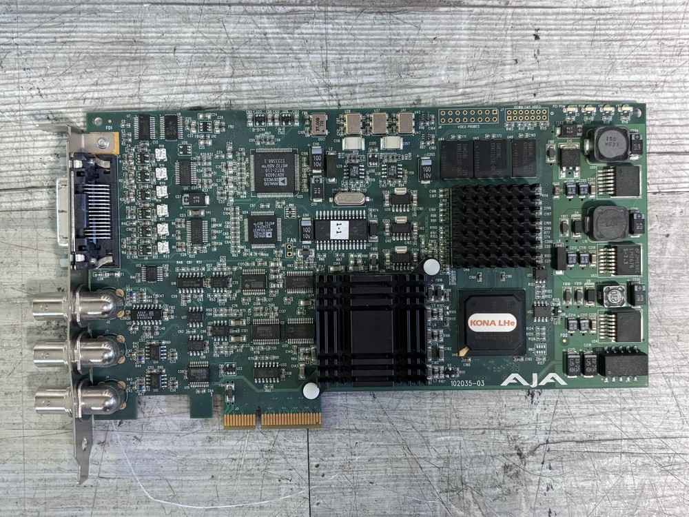 Aja Kona LHE Analog & Digital HD I/O Video Capture Card PCIe