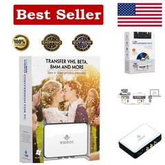 User-Friendly USB Video Converter for Easy VHS to DVD & Digital Format Transfers