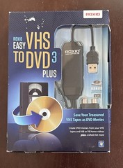 Roxio Easy VHS to DVD 3 Plus Video Converter Kit Transfer Video