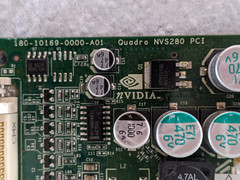 HP 350970-003 398686-001 NVS280 64MB PCI Video Graphics Card