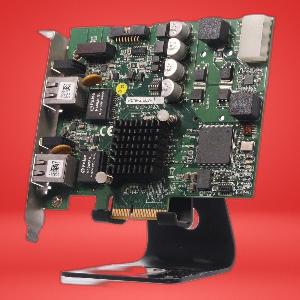 ADLINK PCIe-GIE62+ 2 Ports Motherboard Video Capture Card 51-18502-0A20
