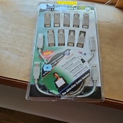 Emerge Universal 3’ Cable Kit For Usb 2.0, Network & Phone Computer NEW!