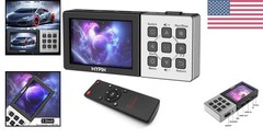 1080P@60fps Capture Card with 3.5 Inch LCD and Remote Control, HDMI Video Rec…