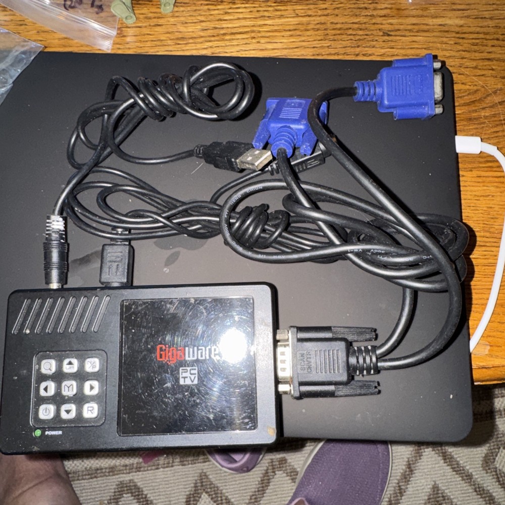 Gigaware Pc To Tv Converter — Connects Computers To TV Used