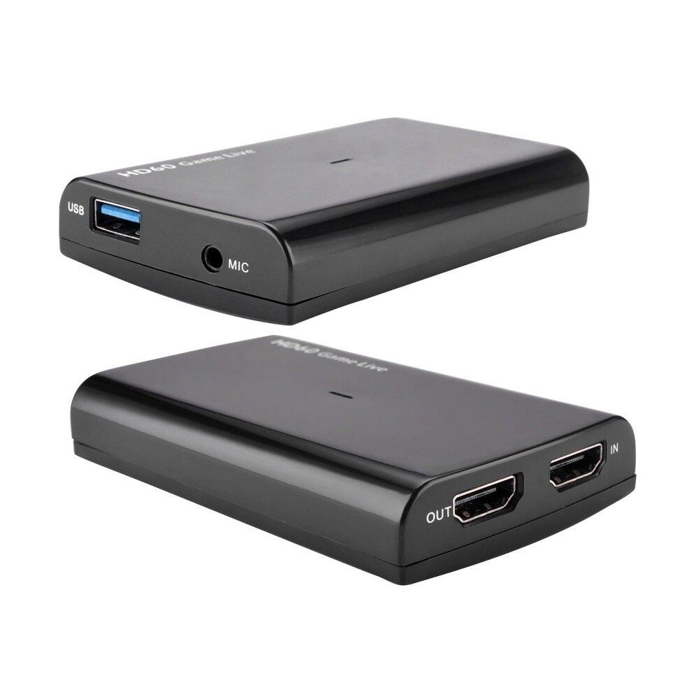 4K30 Ultra USB3.0 HDMI Game Live Video Capture Live Streaming for OBS Studio VLC