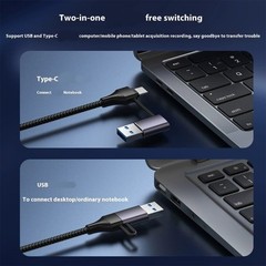 Aluminum Alloy HDTV Video Captures Grabbers 4K60Hz USB3.0 Interfaces for
