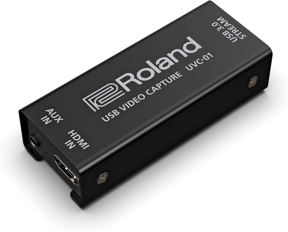 Roland USB VIDEO CAPTURE UVC-01 for Recording and Livestreams