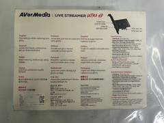 Avermedia Live Streamer Ultra Hd *NEW