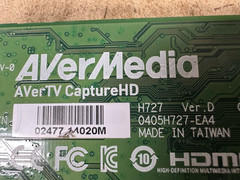 AVerMedia AVerTV CaptureHD H727 Ver D PCIe x1 HDMI