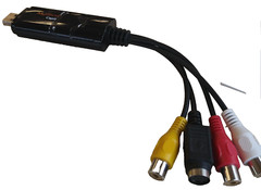 MyGica Capit USB 2.0 Capture Audio Video Adapter 3 RCA Female S Connector Tested