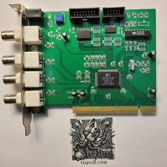 Conexant Video Capture Card UCC4 Ver 2.0 Fusion 878A 4-Port BNC PCI Card