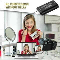 HDMI to USB Video Capture Card 1080P Recorder Phone Game Video Live Streaming US