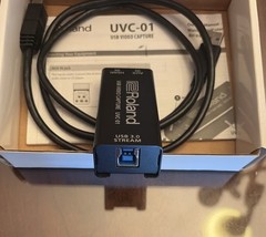 Roland UVC-01 USB Video Capture and Live Streaming Tool W/ Additional Audio Port