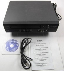 ION VCR 2 PC USB VHS Video to Computer Conversion System Digital Transfer Used