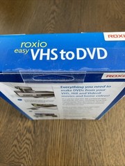 NEW Roxio Easy VHS to DVD Converter Hi8 Video8 Home Videos Windows 7 XP Vista