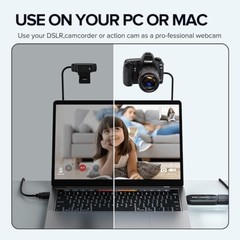 Cam Link 4K, tarjeta de captura de cámara externa, 4K30/1080p120 para streaming.