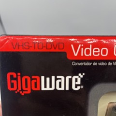 Gigaware VHS-TO-DVD Or MP3 Video Converter New Old Stock – still sealed!