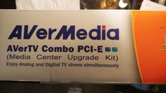 AVerMedia AVerTV Combo PCI-E Cable/ATSC TV Tuner + S-Video/Composite Input
