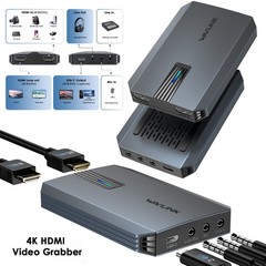 WAVLINK 4K@30Hz HDMI Video Capture 4K30/2K60/1080p120 USB 3.0 Type C Plug & Play
