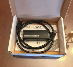Roland UVC-01 USB Video Capture and Live Streaming Tool W/ Additional Audio Port