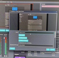 Roland UVC-01 USB Video Capture and Live Streaming Tool W/ Additional Audio Port