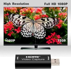 HDMI Video Capture, Audio Video Capture Cards HDMI to USB, Full HD 1080 USB 2.0