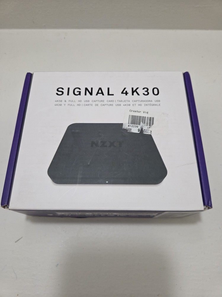 NZXT Signal 4k30 Capture Card Video Capture Card ST-SESC1-WW
