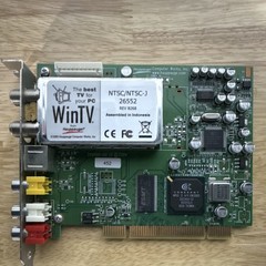 Hauppauge WinTV 26552 PCI TV Tuner & Video Capture Card NTSC-J/NTSC-M 5 Ports