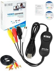 Universal RCA to USB Video Capture Device – Effortless VHS Digitization Kit