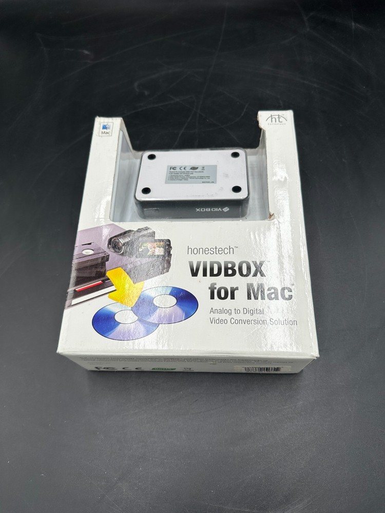 Honestech VIDBOX for Mac Analog to Digital Video Capture USB Converter VHS DVD i