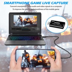 HDMI To USB 2.0 3.0 Loop Capture Card Video Box Live Streaming Video Recorder