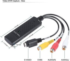 Video Capture Card, USB Video Capture Device,RCA to USB Audio Video Converter…