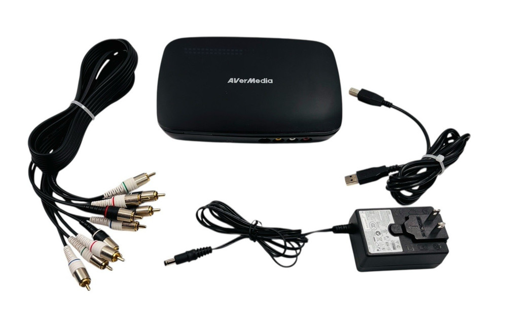 AVerMedia AverTV USB HD DVR TV PC Capture Hub C874 UNTESTED, POWERS ON