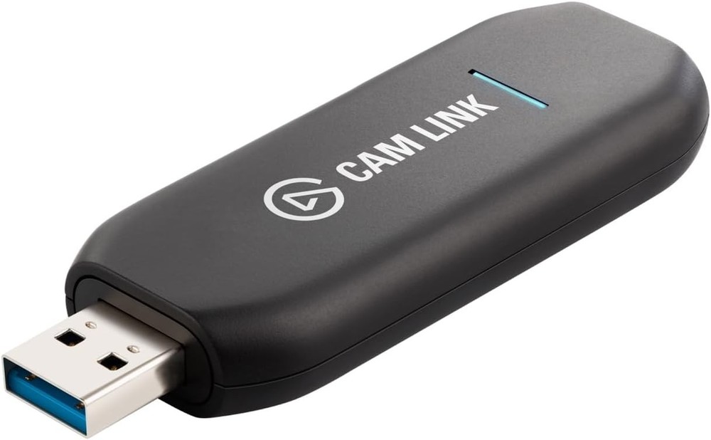 Elgato Cam Link 4K Compact HDMI Capture Card 10GAM9901 for Recording and Streami