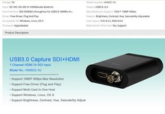 1080P 60fps SD /HD /3G SDI + HDMI Capture Card,SDI + HDMI Video Audio Grabber, H