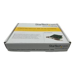 StarTech PEXHDCA Express Video Capture Card – HDMI,DVI,VGA & Component 1080P