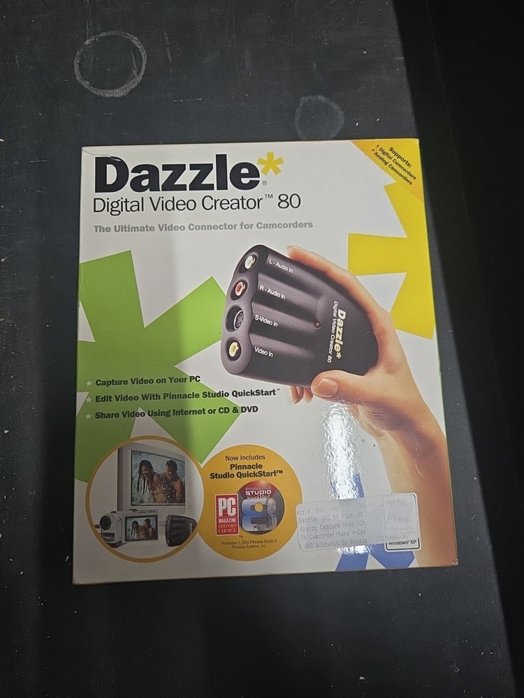 Dazzle Multimedia DM5400 Digital Video Creator 80 NEW