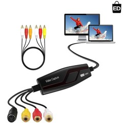 High-Definition VHS to Digital Conversion: RCA Video Capture Card for Mac/PC Use