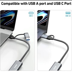 BENFEI Video/Audio Capture Card Supporting 1080P 60FPS for Streaming, Recording