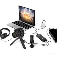 CAMKOO H2U 4K Dual HDMI-compatible Video Capture Card Recorder Fr Live Streaming