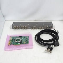 KONA-4-R0-S02 video capture card supporting 4K60fps + K3G-BOX + cables