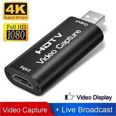HDMI to USB Video Capture Card 1080P Recorder Phone Game Video Live Streaming US