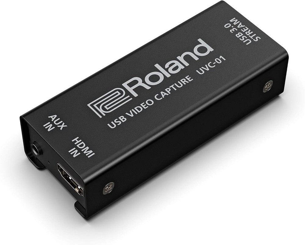 ROLAND USB Video Capture UVC-01 for recording and livestreams
